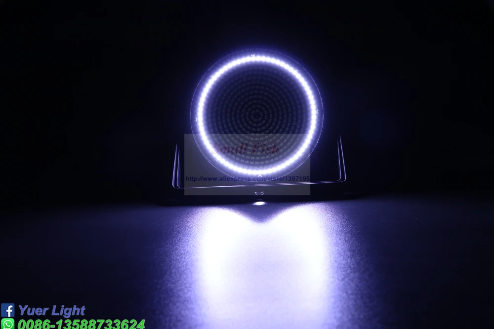 Активированные звуком Вечерние огни Strobes DMX512 Par Light 1250 Вт белый светодиодный сценический свет Рождественская дискоклуб домашний KTV вечерние бар