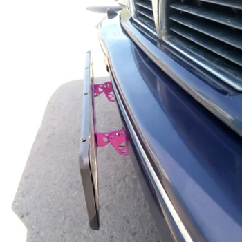 

Universal Aluminum Car JDM Styling License Plate Frame Power Racing License Plate Frames Frame Tag Holder Car accessary 1PC
