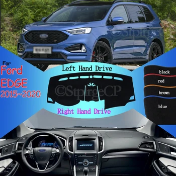 

instrument Platform Cover Mat Carpet Dashmat Protective Pad Dashboard Cover Pad for Ford EDGE 2015 2016 2017 2018 2019 2020