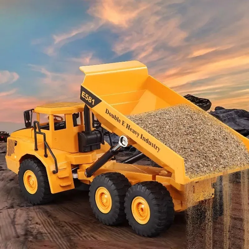 

Double e E581 Remote Control Articulated Dump Truck Children Electric Model Engineering Vehicle Model Car Boy Gift