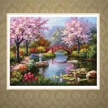 

Landscape DIY 5D Full Drill Diamond Painting Embroidery Cross Stitch Kit Rhinestone Home Decor Craft Y1QB