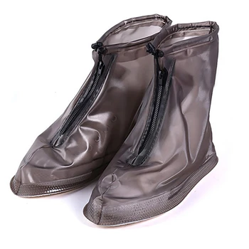 

1 Pair Protection Non Slip Wear Resistant Accessories Thick Unisex Waterproof Reusable Rain Boots Shoe Cover Hiking Cycling