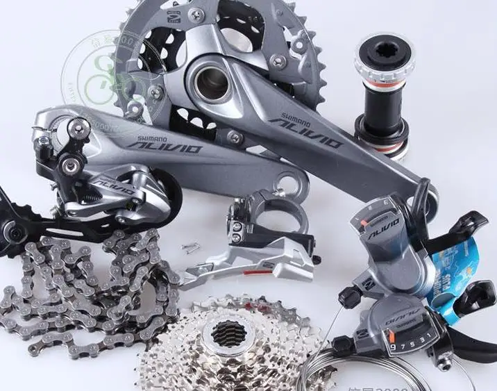 

ALIVIO M4000 Groupset 3*9s 27S MTB bike MT200 brake HS1 rotor
