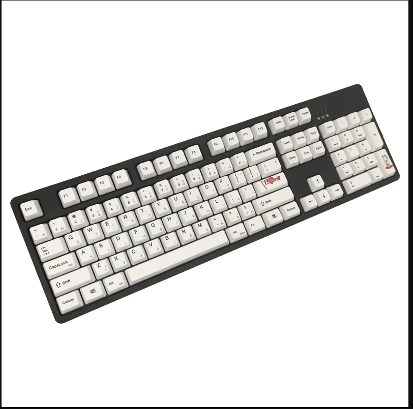 Keycap mechanical keyboard PBT thermal sublimation Japanese keycap 108 keys opaque key cap OEM height carp flag | Компьютеры и офис