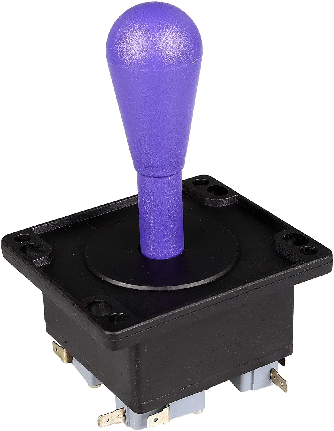 EG STARTS American Style Arcade Competition 2Pin Bat Joystick Switchable From 8 Ways Elliptical Handle,  Precision 8-Way 187" 