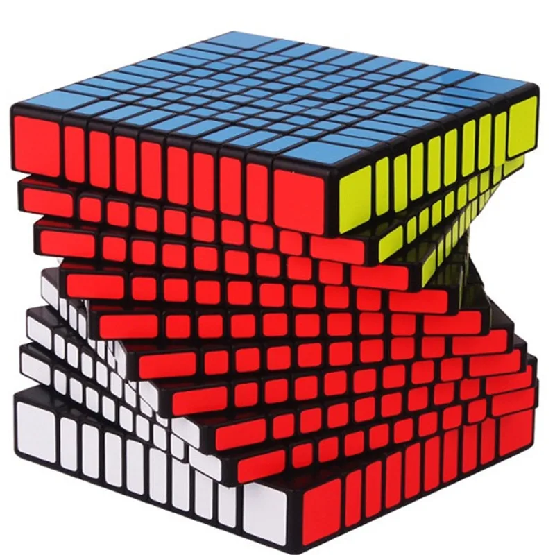 YuXin HuangLong 10x10x10 Высокое качество образовательный Интеллектуальный магический куб быстрый ультра-Гладкий 10x10 скоростной кубик-головоломка детская игрушка подарок