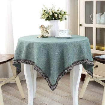 

Nordic Simple Style Tablecloth Cotton Linen Table Cover Solid Color Rectangle/square Table Cloth for Wedding/party/dinning Room