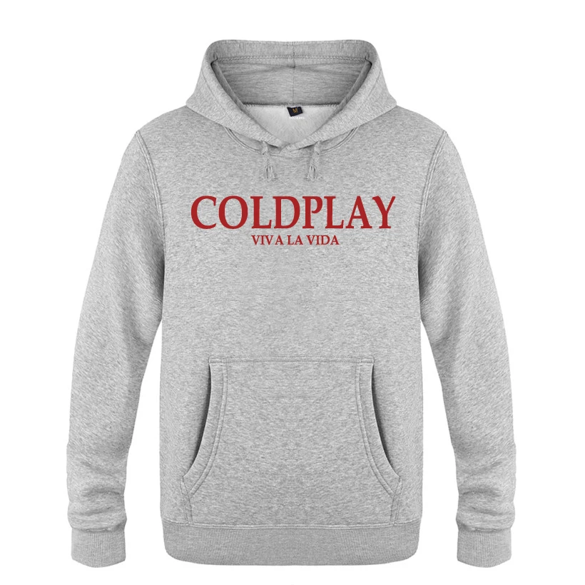 Viva la vida-COLD PLAY Coldplay Rock толстовки мужские мужские с капюшоном флисовый пуловер толстовки