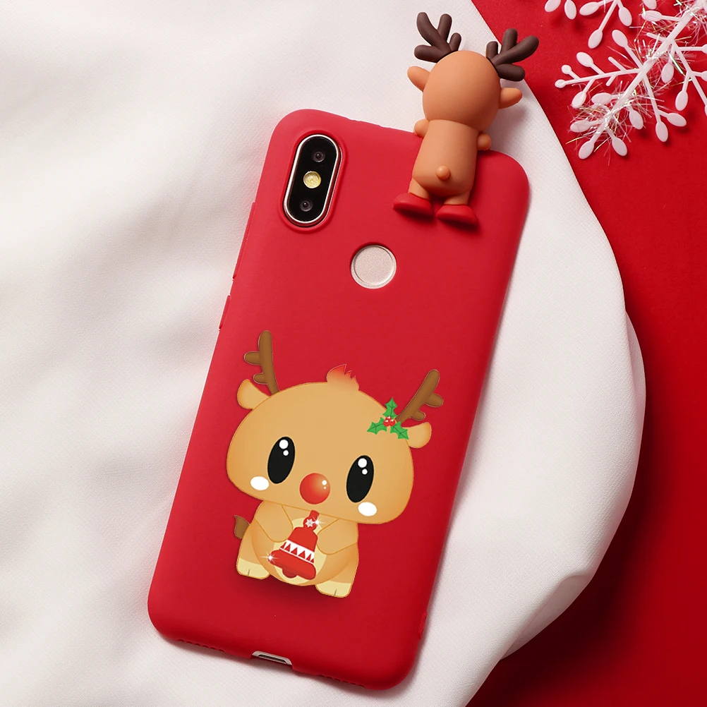 Веселый Рождественский олень с принтом, мягкий из ТПУ чехол для Xiaomi Redmi Mi Note iPhone 7 6 Plus 5 iPad Pro A1 5X 6X CC9e CC9 8 9 A2 Lite SE Explorer S2 Y2 чехол - Цвет: Klho-sdlugld