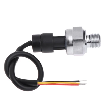 

5V G1/4 1.2 MPa 150PSI Pressure Transmitter Water Gas Oil Fuel Pressure Sensor