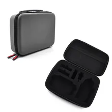 Новинка, мужской ПУ Чехол для переноски, водонепроницаемый защитный чехол, совместимый с мини-камерой, дроном, аксессуары, сумка для хранения