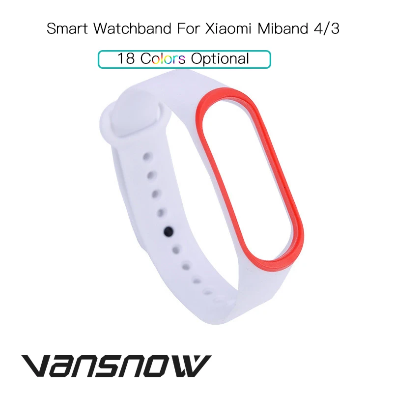 

New-Arrival Bracelet Strap For Xiaomi Mi Band 4 3 Strap Smart Bracelet Replacement Silicone Strap For Xiaomi Mi Band4 3 Strap