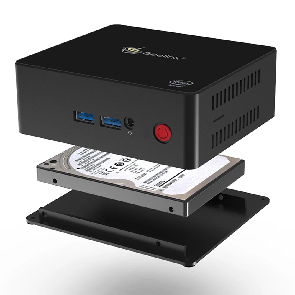 Beelink Gemini X55 Ultimate Мини ПК Windows 10 J5005 8 Гб DDR4 128 Гб SSD 2,4G 5,8G WiFi 1000 Мбит/с LAN Bluetooth PK S2 телеприставка