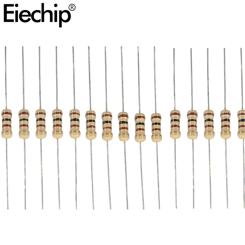 1 ohm 3M 0.5 watt resistor Assortment set, Carbon Film Resistor DIY