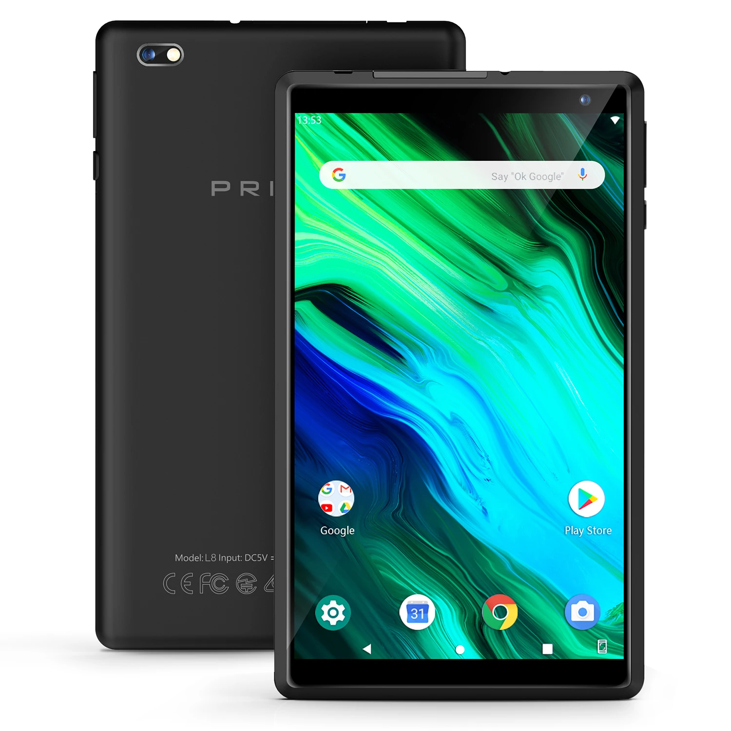 Планшет PRITOM L8 8 дюймов Android 9 0 Wi Fi планшеты 2 ГБ 32 четыре ядра HD IPS экран камера Мп