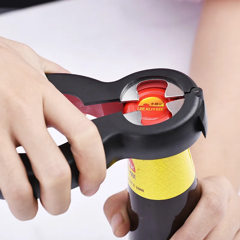 6 in 1 Multi Function Can Opener Bottle Openers Stainless Steel Jar Gripper Can Wine Beer Lid Twist Off Jar Opener Claw 6 in 1 Multi Function Can Opener Bottle Openers Stainless Steel Jar Gripper Can Wine Beer Lid Twist Off Jar Opener Claw