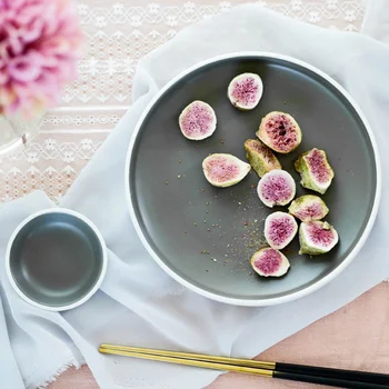 

9 Inch Multipurpose Deep Porcelain Dish Seasoning Dish Soy Dipping Sauce Dish