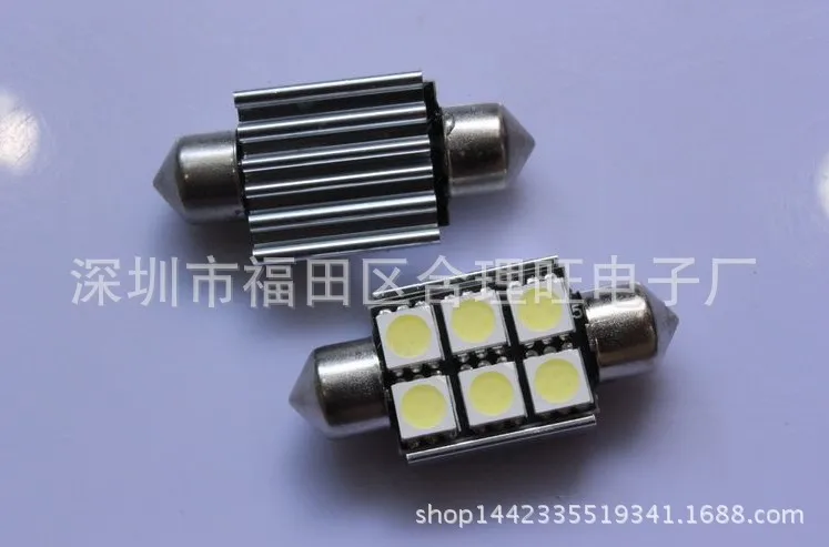 AliExpress обоюдоострой 5050 6smd декодирования отсек светильник Интерьер светильник чтения светильник