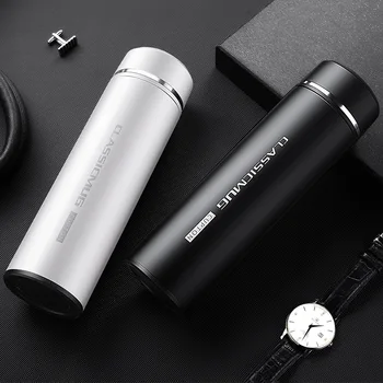 

2020 New 500ML Thermos Vacuum Flasks 304Stainless Steel My Hot Water Bottle Travel Coffee Mug Tea Milk Mug Thermo cup