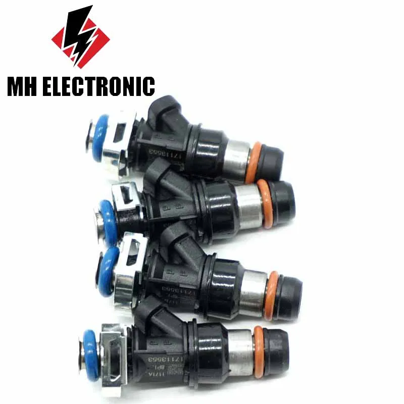 MH Электронный 4 шт. 17113553 топливных форсунок для Hu-mmer H2 для Cadillac Escalade для Chevrolet Express 1500 2500 для GMC