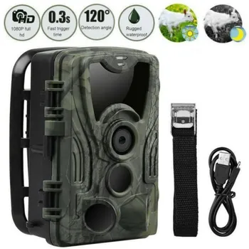 

HD 1080p 20MP Waterproof Hunting Camera - 36pcs LED, 120 Degree Detection, 0.3 Seconds - 20m Night Visions