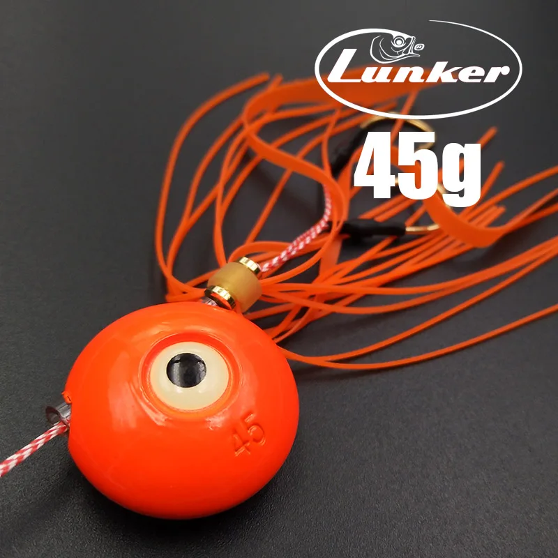 Lunker tai kabura резиновая 45 г металлическая головка madai красная snapper японские юбки