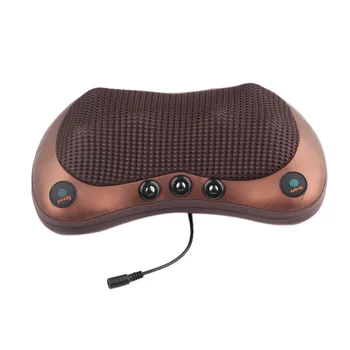 

Neck Massager Car Home Cervical Shiatsu Massage Neck Back Waist Body Electric Multifunctional Massage Pillow Cushion
