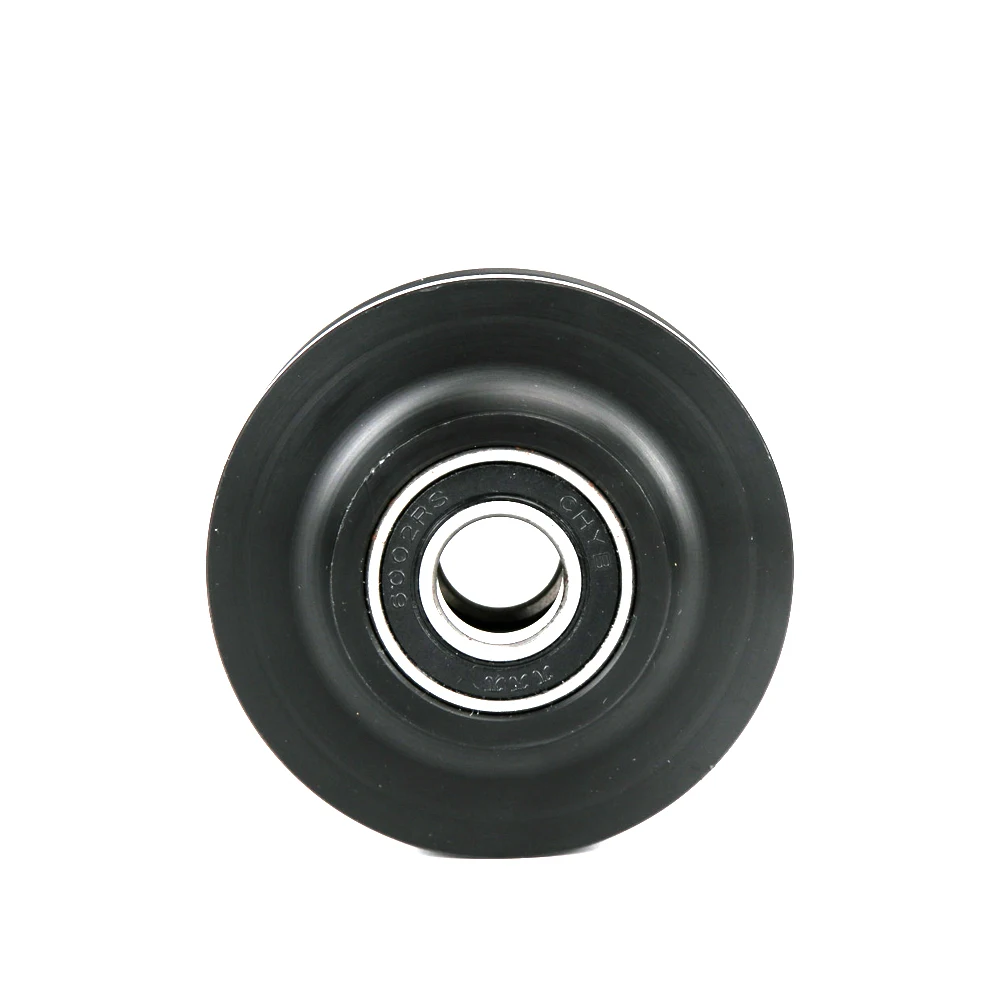 

Pulley Accessories Door Wheel Lifting 2PCS Sliding Barn Durable Home Supplies Black Pom