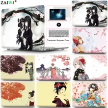 Чехол для ноутбука MacBook Air Pro retina 11 12 13 15 для Mac Pro 13,3 15,4 дюймов с сенсорной панелью ID A2159+ крышка клавиатуры