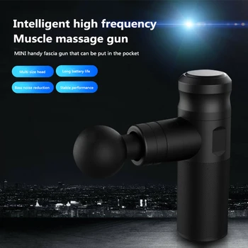 

Mini Whole Body Fascia Gun Massager Gun Metal Shell Muscle Relief Lactic Acid Massager Deep Muscle Tissue Relaxation Fascia Gun