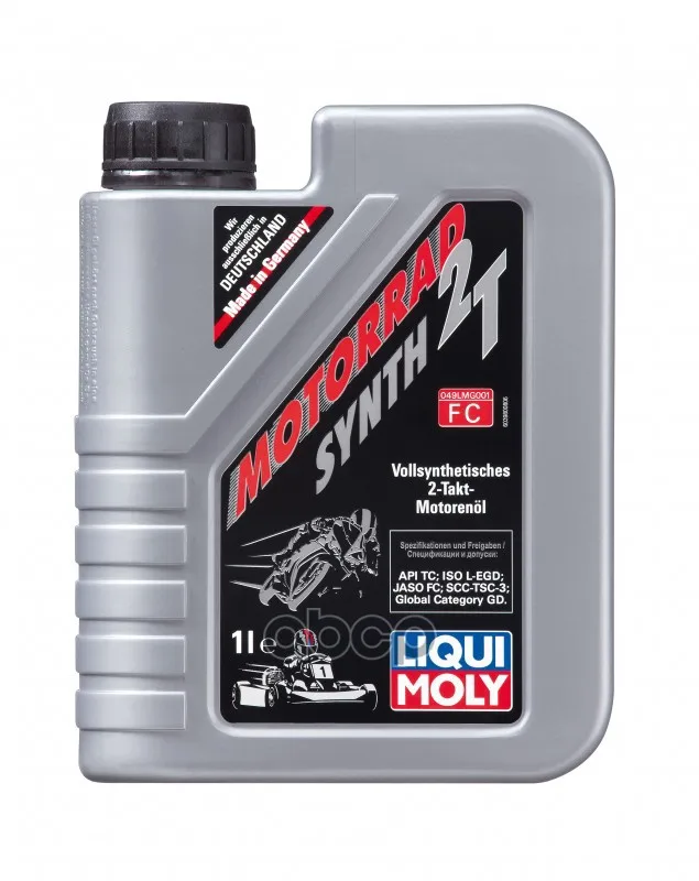Liqui moly Liquimoly Motorrad Synth Street Race 2t 1l(Синт.)_масло Мот.! Для 2-Тактных Мотоц Api-Tc Jaso Fd |