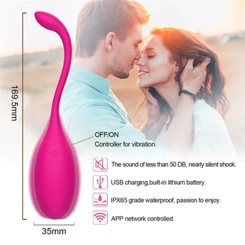 New Bluetooth Vibrators For Women Wireless APP Remote Control Dildo Female Vibrator Long Distance Control Vibrating Egg Sex Toys 4
