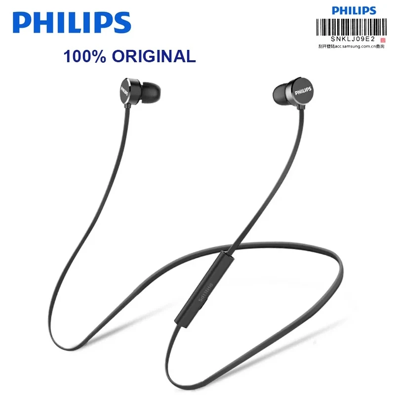 Наушники вкладыши PHILIPS TAUN102 Bluetooth 5 0 с магнитной застежкой и микрофоном|Наушники