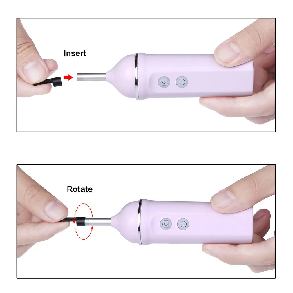 

Ear Cleaning Endoscope High Definition Visual Ear Spoon Wifi Mini Camera Ear Pick Otoscope Borescope Tool