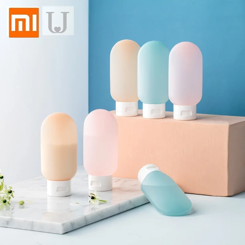 Xiaomi путешествия sub-bottle косметический образец пустая бутылка шампунь-гель для душа портативный безопасность экологически чистый розлива 60 мл