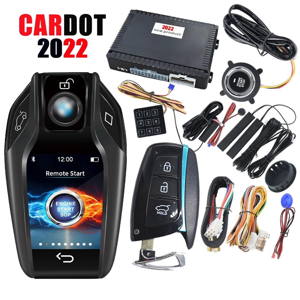 Cardot 2022 Drop Shipping KOL Remote Start Stop Central Locking Auto