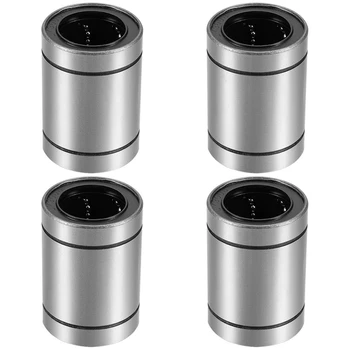 

NEW-Linear Ball Bearings,Linear Motion Bushing Ball Bearing,30mm Bore Dia, 45mm OD, 64mm Length,LM30UU (4 Pcs)