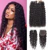 Sapphire Water Wave Bundles With Closure Brazilian Hair Weave Bundles With Closure Remy Curly Human Hair 3 Bundles With Closure 1