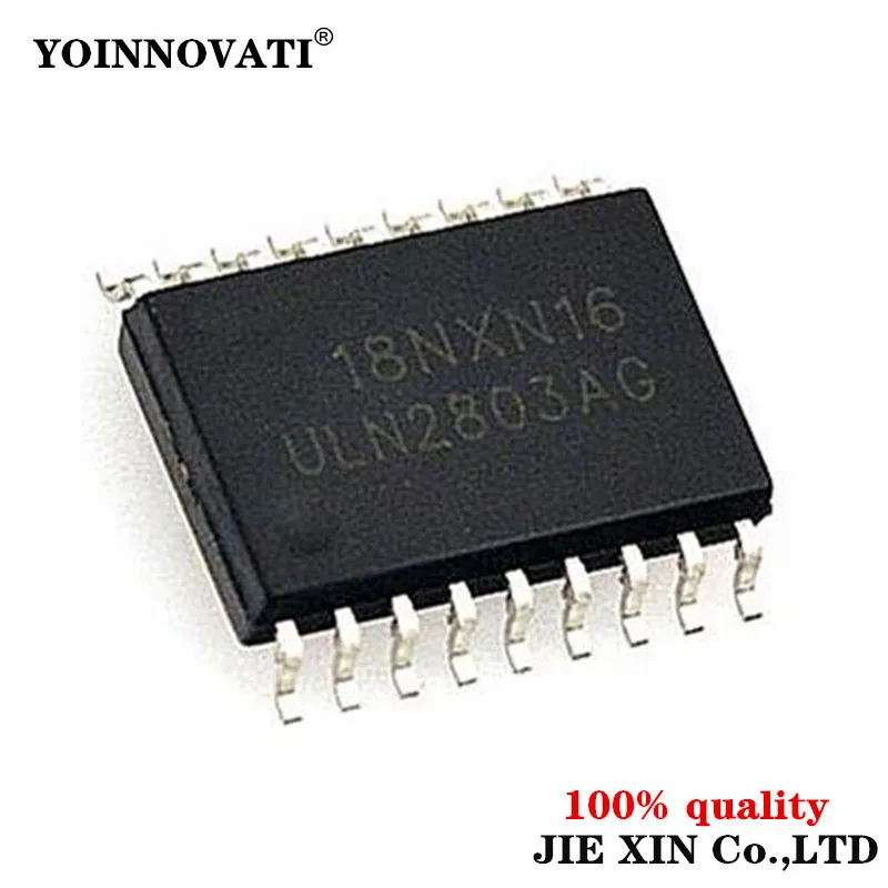 100pcs ULN2803AG ULN2803A ULN2803 SOP 18 Best quality|10 pcs| - AliExpress