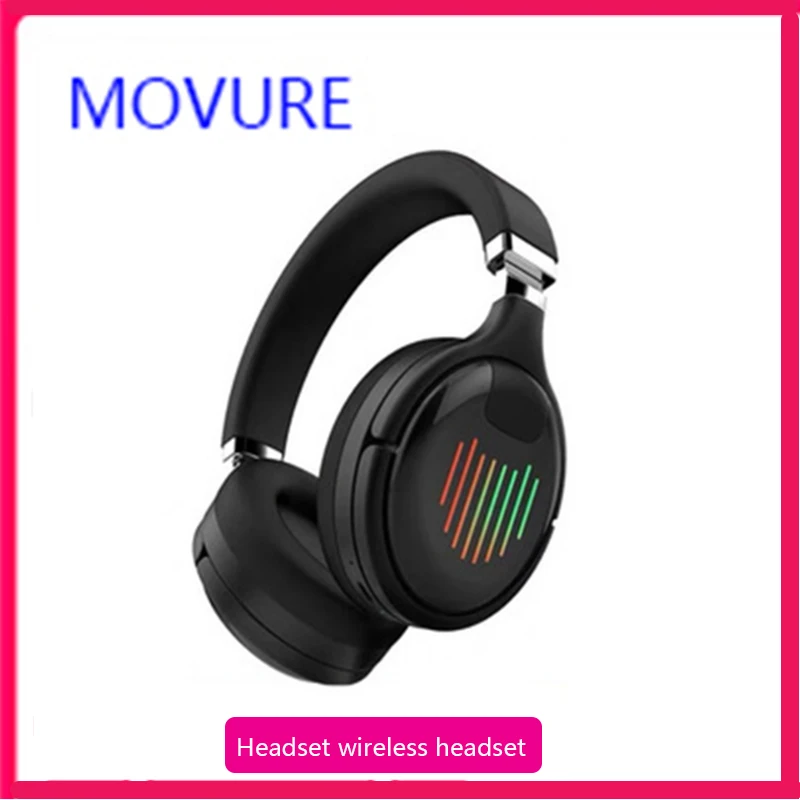 Bluetooth стереогарнитура True 3D складные беспроводные Игровые наушники с микрофоном FM