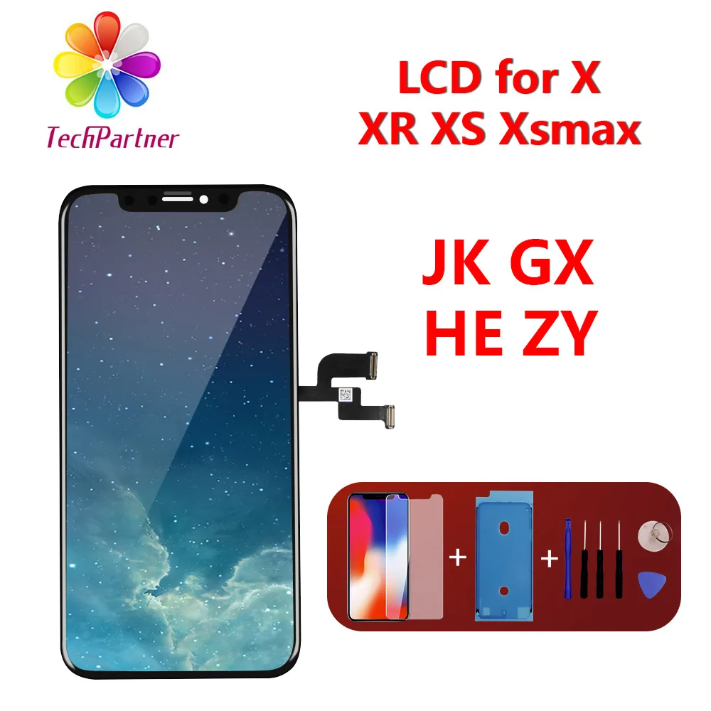 

For iPhone X lcd screen replacement iphoneX XS MAX XR 11 Display digitizer programmer Screen Assembly Replacement 3D touch lcd