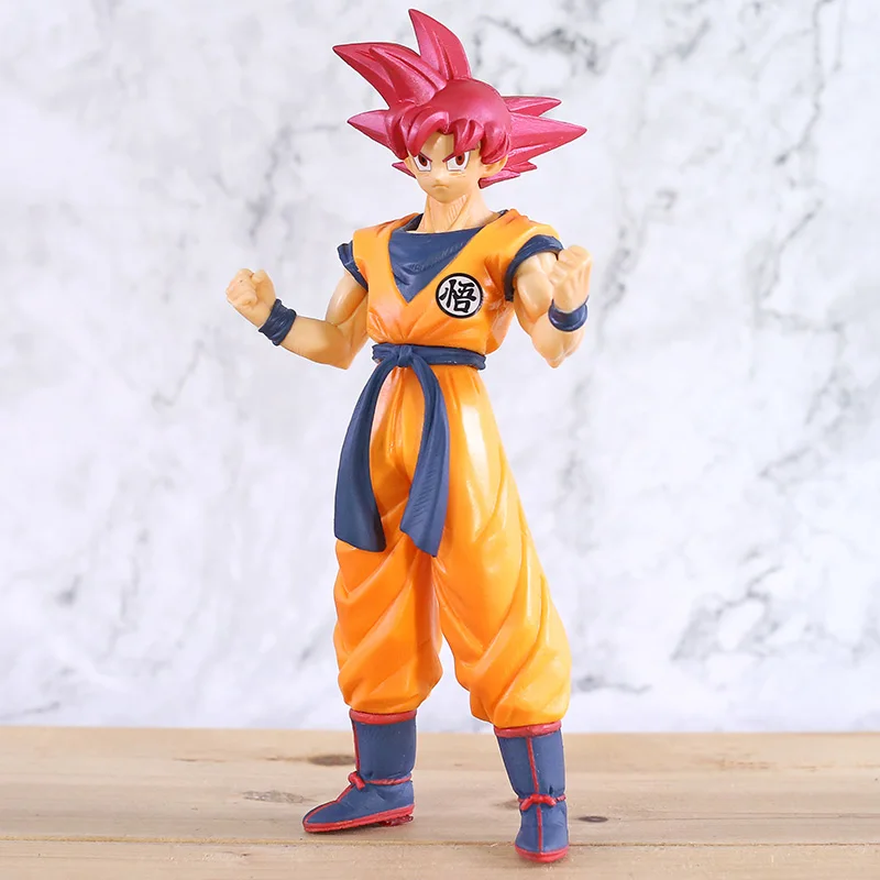 

Banpresto Dragon Ball Choukokubuyuuden Super Saiyan God Son Goku PVC Figure Collectible Model Toy