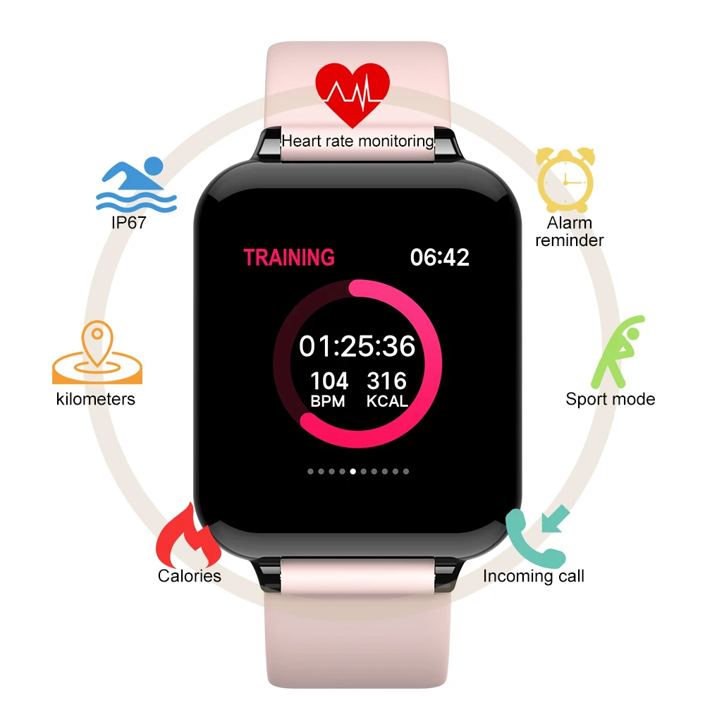 

B57 Smart Watch Relogio Inteligente Masculine Amazfit Health Watch Relogio Smartwatch Smart Watch Men Android Lokmat Orology