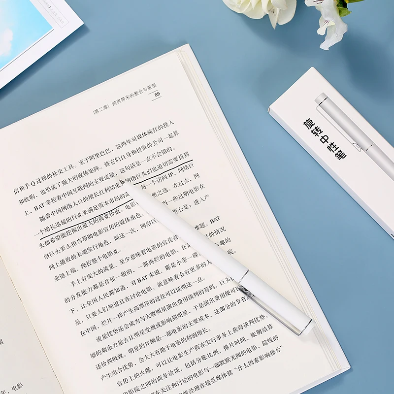 Sign Pen 0.5MM Smooth Switzerland Refill for Xiaomi Mi Gel Pens Signing Pens Japan Ink black/Blue for Office Students Business writing pen replacement nibs