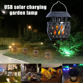 

Solar Lights Outdoor LED Waterproof Lamp Decorative Yard Lights Garden Driveway Oranment YS-BUY
