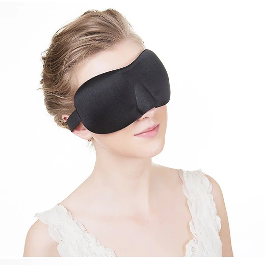 3D маска для сна, дышащая Защитная крышка для глаз, Легкая удобная мягкая Контурная маска для глаз, маска для сна 23*7,5 см