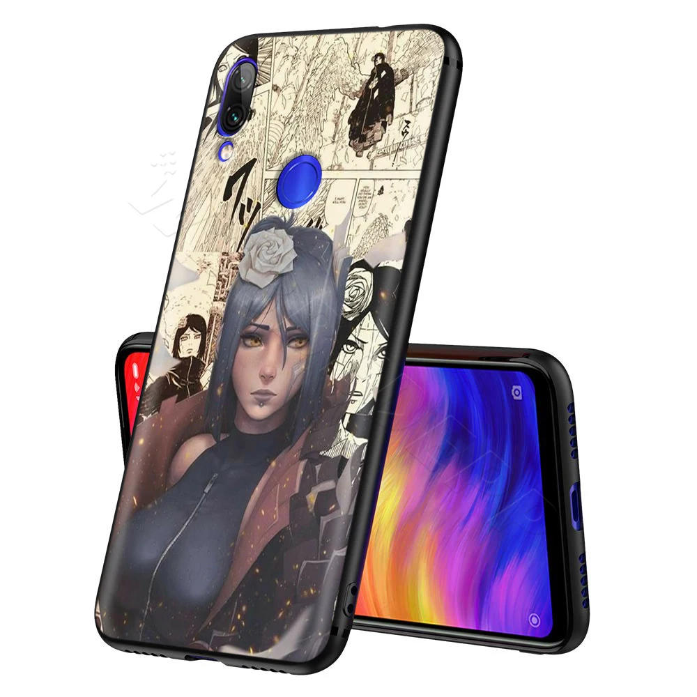 Чехол с логотипом Akatsuki Naruto для Xiaomi Redmi 4A 4X 5 5A 6 6A 7 7A S2 Note Go K20 Pro Plus Prime 8T|Бамперы| |