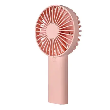 

USB Charging Handheld Summer Mini Round Fan Electric Handheld Fan Nordic Outdoor Portable Cooler Student Fan