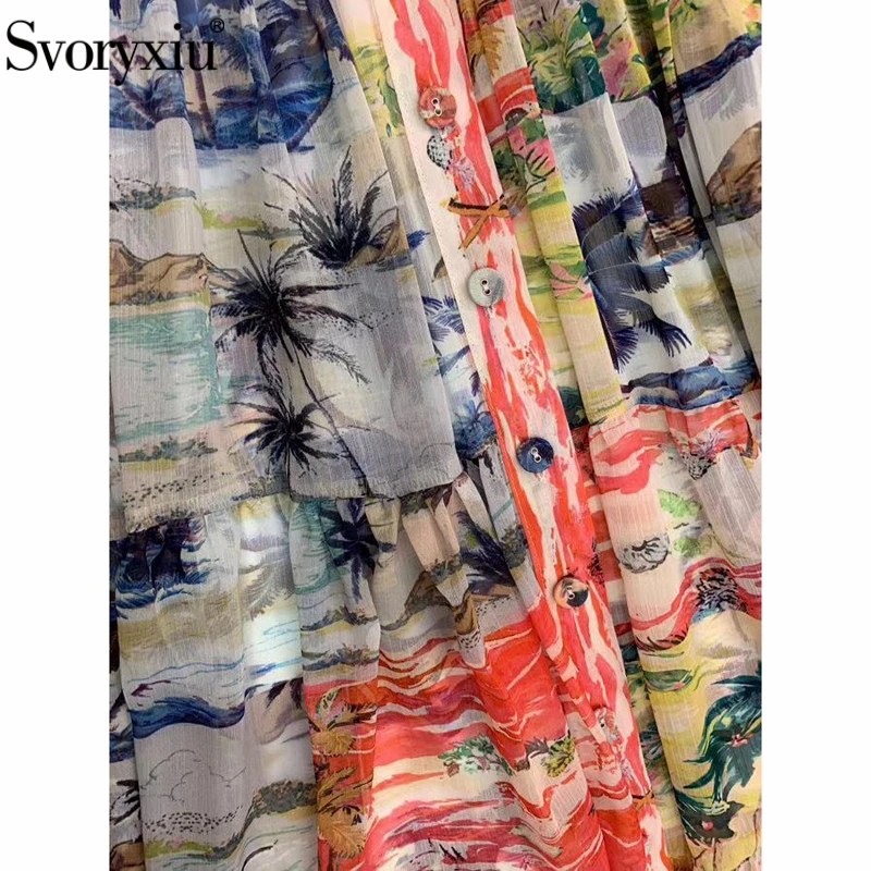 Svoryxiu Fashion Designer Autumn Women Bohemian
