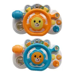 Jouet volant pour bébé, Simulation de conduite à piles, copilote, jeu avec sons, jouet pour enfants, cadeau 
